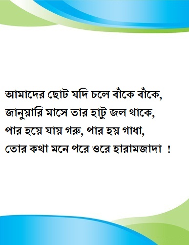 funny jokes in bangla font