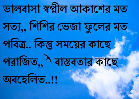 bengali love shayari photo