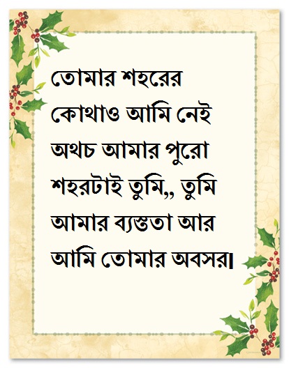 bengali new sad shayari