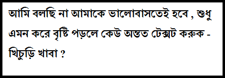 funny bangla facebook status