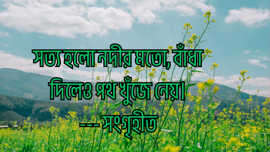 shotto kotha niye ukti