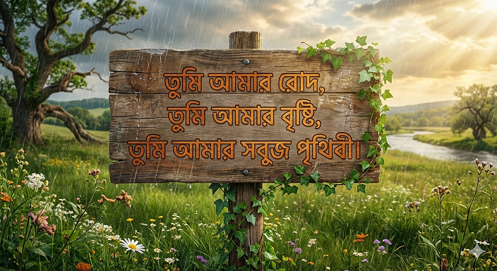প্রকৃতি-নিয়ে-রোমান্টিক-ক্যাপশন